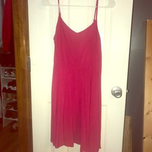 Hit Pink Old Navy Strappy Dress - Lrg
